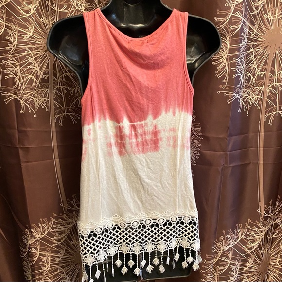 LADY’S WORLD Boutique Tie Dye Vest Small Medium - Picture 2 of 12